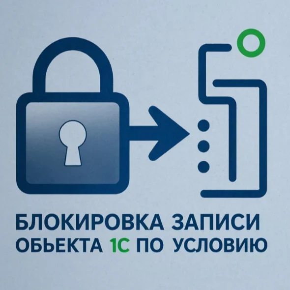 Блокировка записи объекта по условию БП 3